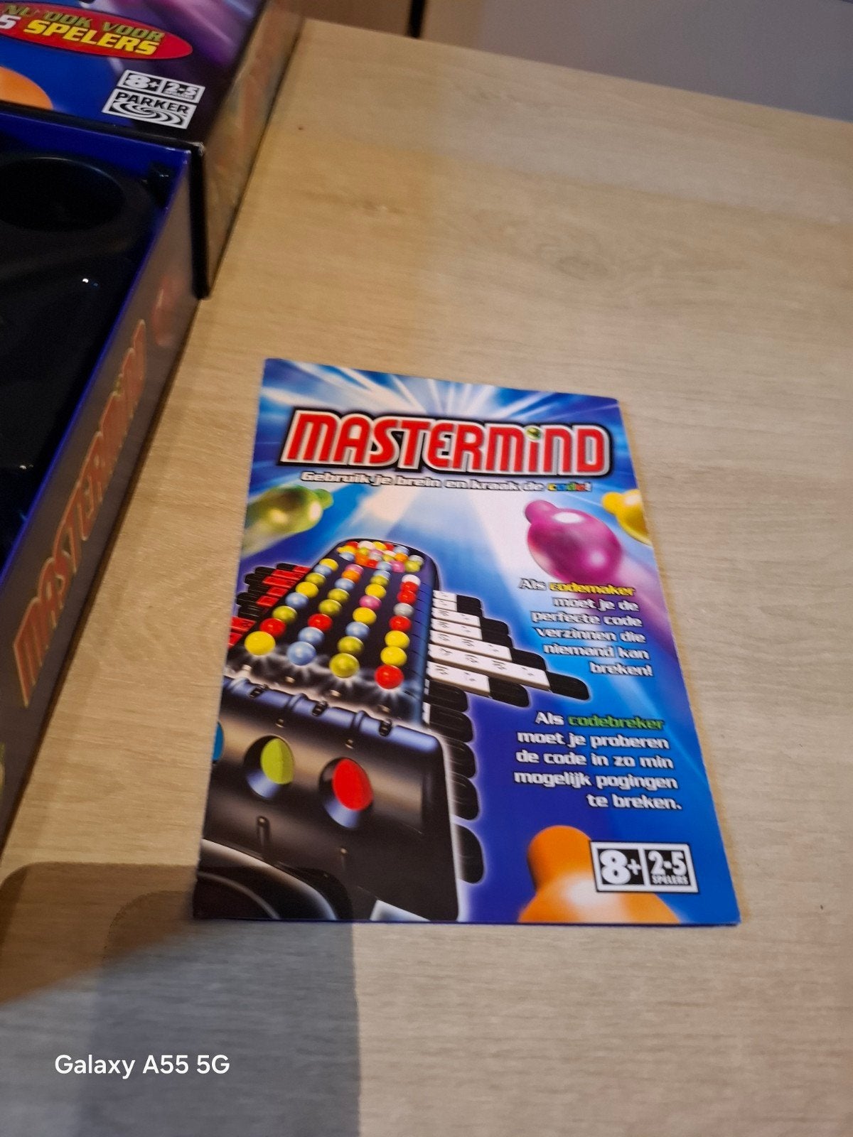 Mastermind Bordspel - Kraak de Code!, Parker, Ophalen of Verzenden, Zo goed als nieuw, Consumercare@hasbro.nl
