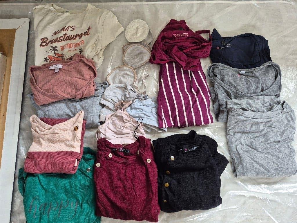 Bundel 15st. Positiekleding met borstvoedingsfunctie, Kleding | Dames, Overige typen, Bonprix, Meerkleurig, Maat 42/44 (L)