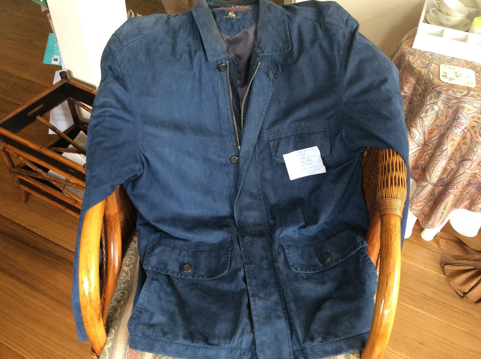 Parka met wat werk, Ophalen of Verzenden, Zo goed als nieuw, Maat 52/54 (L)