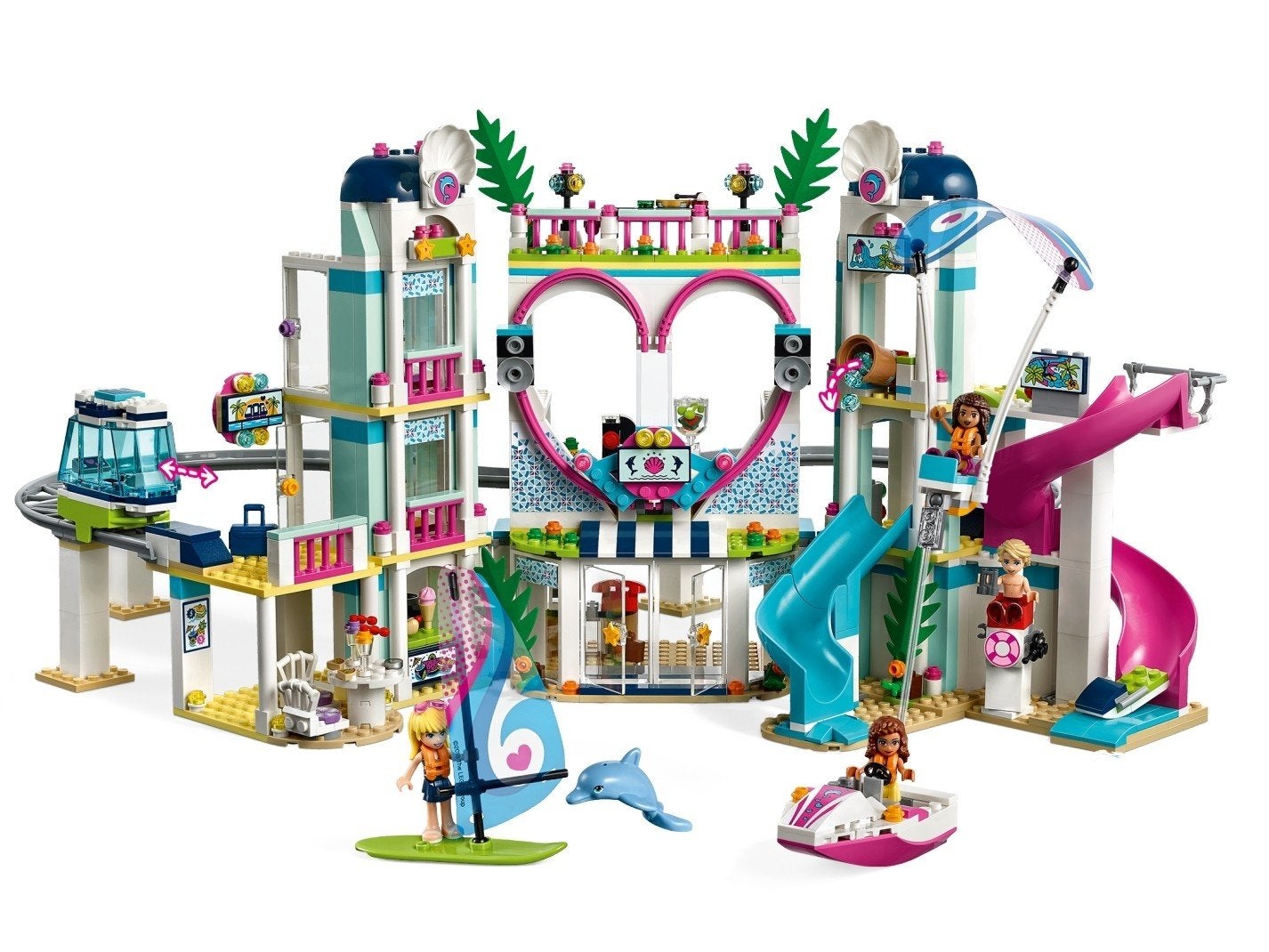 Lego Friends 41347 Heartlake City Resort Hotel, Gebruikt, Lego, Compleet, Friends