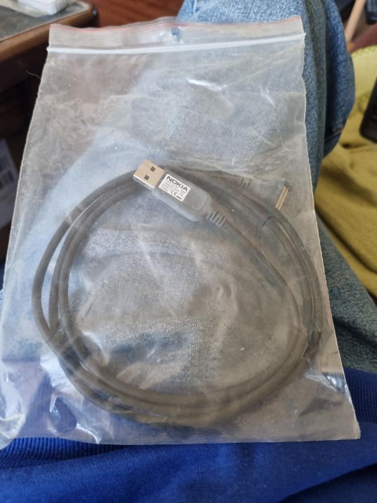Nokia type ca-53 bieden, Telecommunicatie, Ophalen of Verzenden, Gebruikt, Snoer of kabel, Nokia