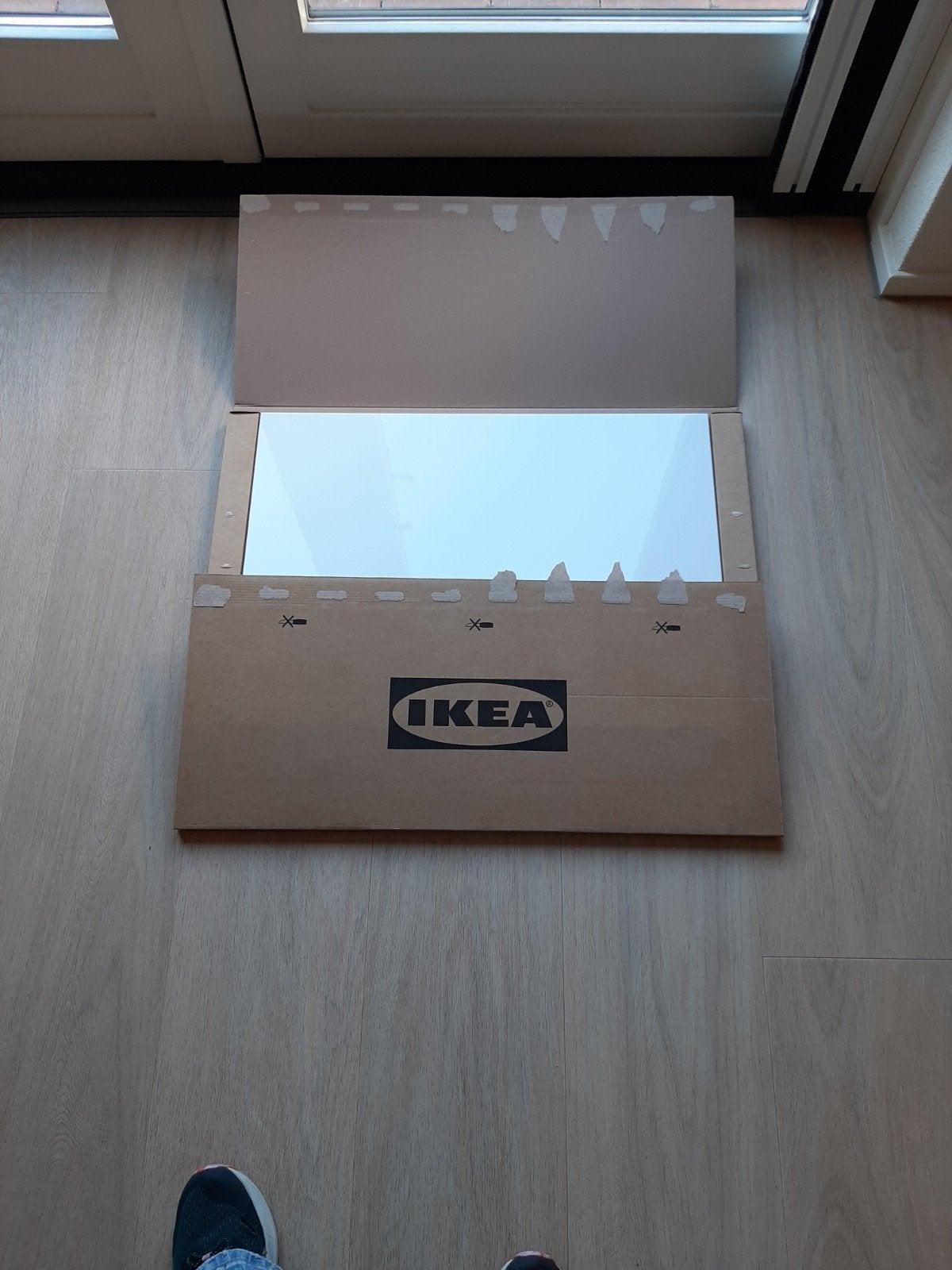 4x Besta deur .Besta selsviken hoogglans wit 60x64 ., Ophalen, Gebruikt, Overige houtsoorten, Modern