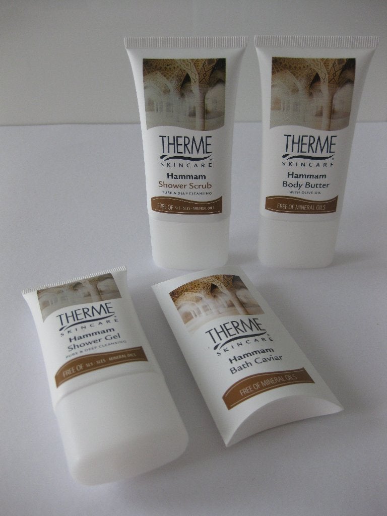 Therme Skincare Hammam set 4 stuks Nieuw, Ophalen of Verzenden, Nieuw, Overige typen