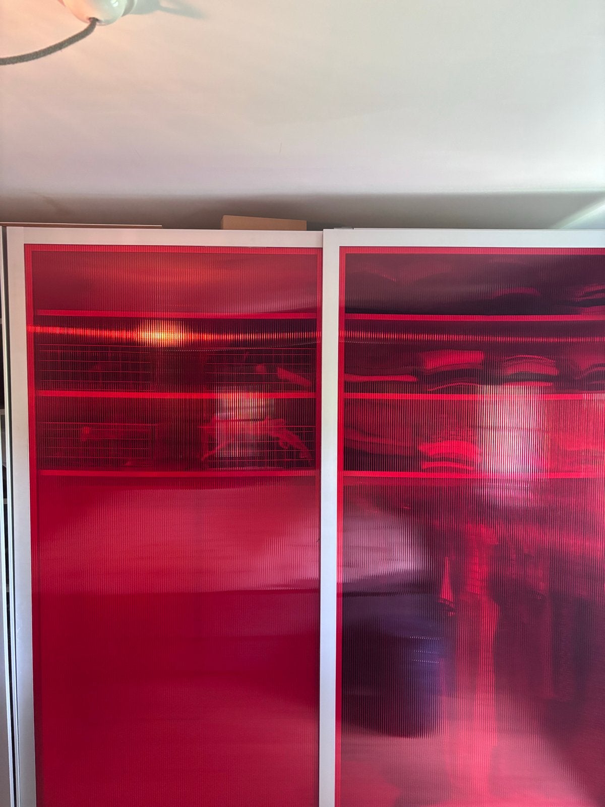 Pax schuideurkast 201 x 200 cm, Ophalen, Kunststof, Gebruikt, 200 cm of meer