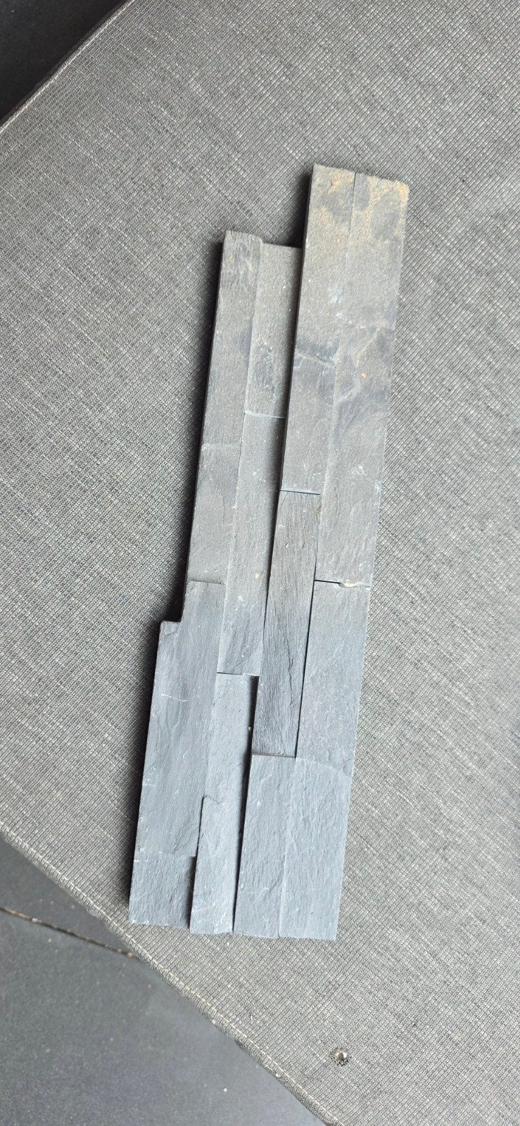 Steenstrips antraciet., Ophalen, Overige materialen, Wandtegels, Minder dan 20 cm