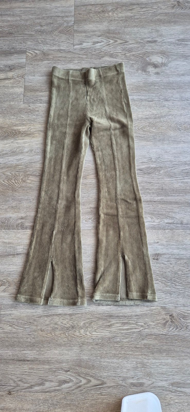 Shoeby ribbroek met splitjes, maat 134/140, Kinderen en Baby's, Broek, Meisje, Ophalen of Verzenden, Zo goed als nieuw