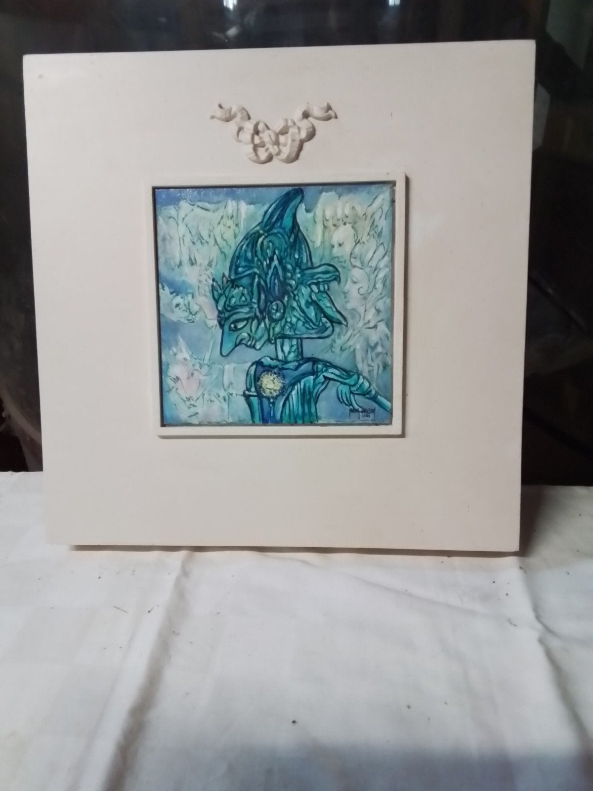 Schilderij van kunstschilder  Frans Erkelens, Ophalen