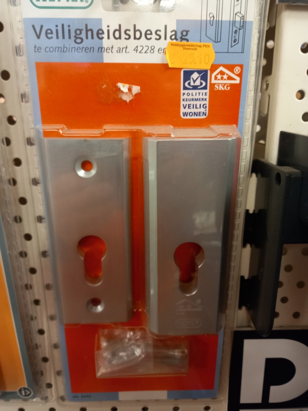 NEMEF Veiligheidsbeslag - Nieuw in verpakking, Ophalen of Verzenden, Nieuw, Overige materialen, Overige typen