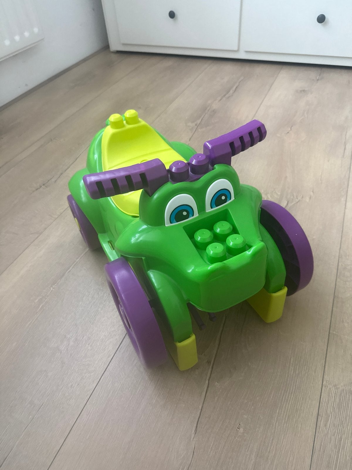 Mega Bloks Krokodil Loopauto met opbergruimte, Ophalen, Gebruikt, Loopvoertuig