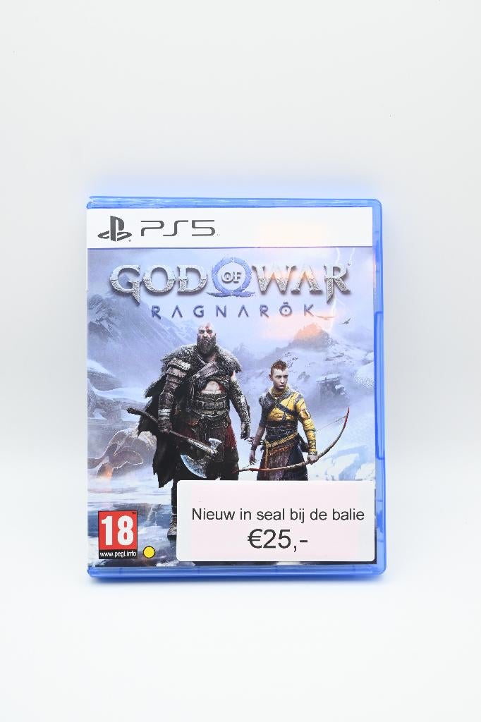 God of war Ragnarok nieuw geseald