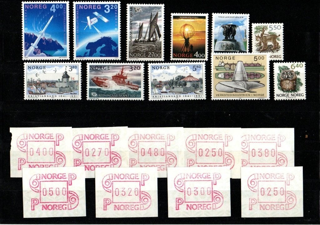 NS137 Noorwegen opruiming mooie serie GRATIS !!!, Postzegels en Munten, Verzenden, Overige landen, Postfris