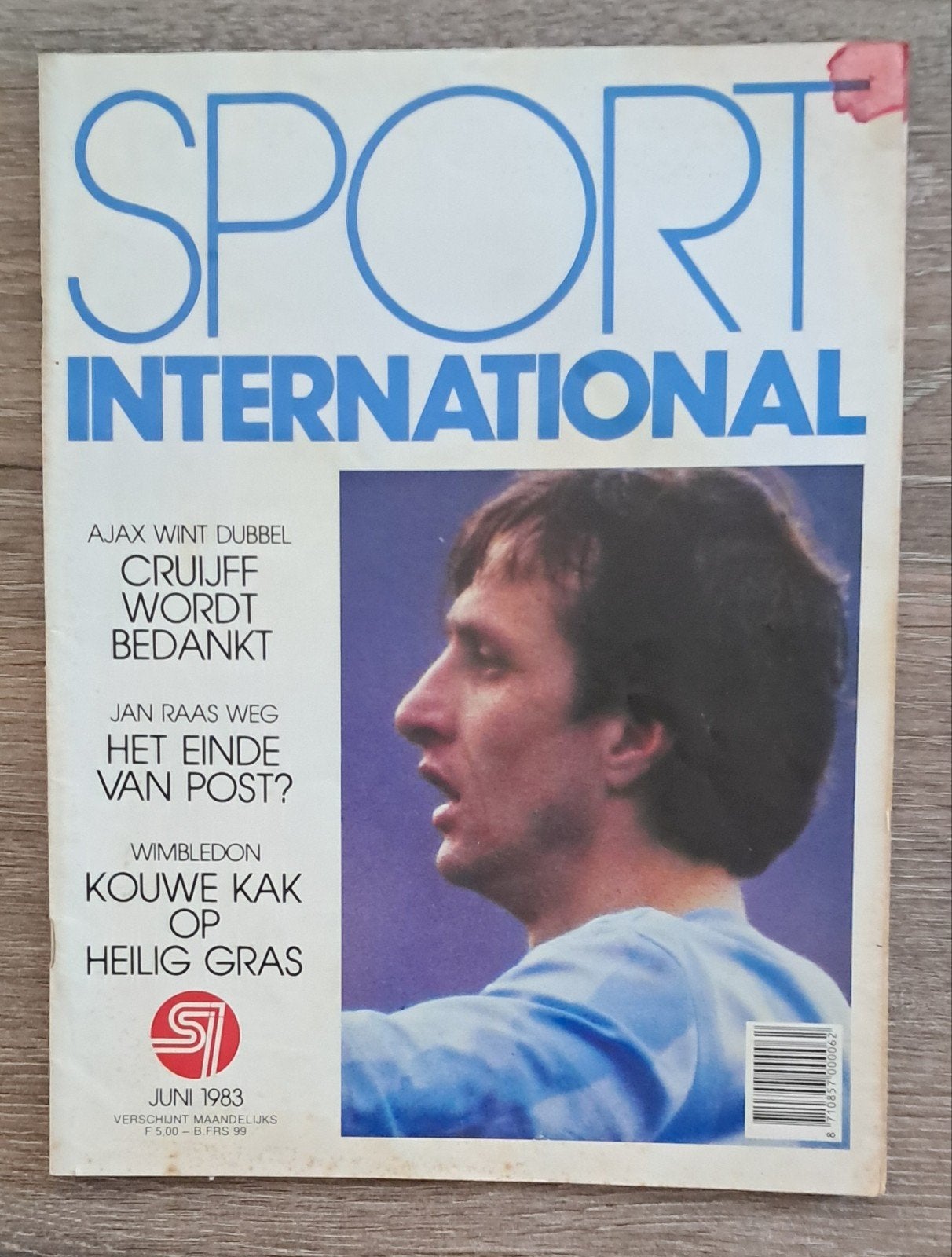 Sport International Juni 1983 - Cruijff, Ajax, Wimbledon, Ophalen of Verzenden, Ajax