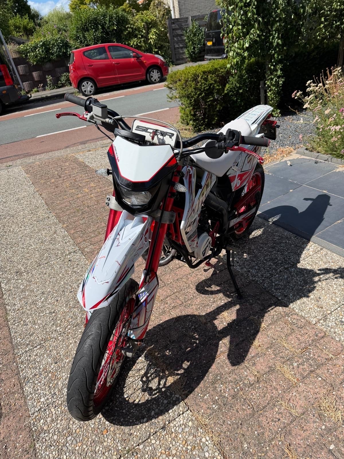 Rieju mrt 50cc supermoto2017  in goede staat., Fietsen en Brommers, Brommers | Overige merken, Ophalen, Zo goed als nieuw, Maximaal 45 km/u