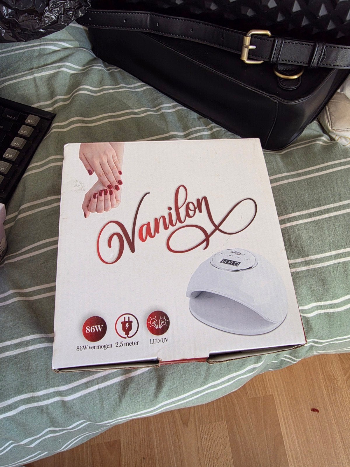 Nagel UV LED lamp 86 watt, Wit, Ophalen of Verzenden, Zo goed als nieuw, Handen en Nagels