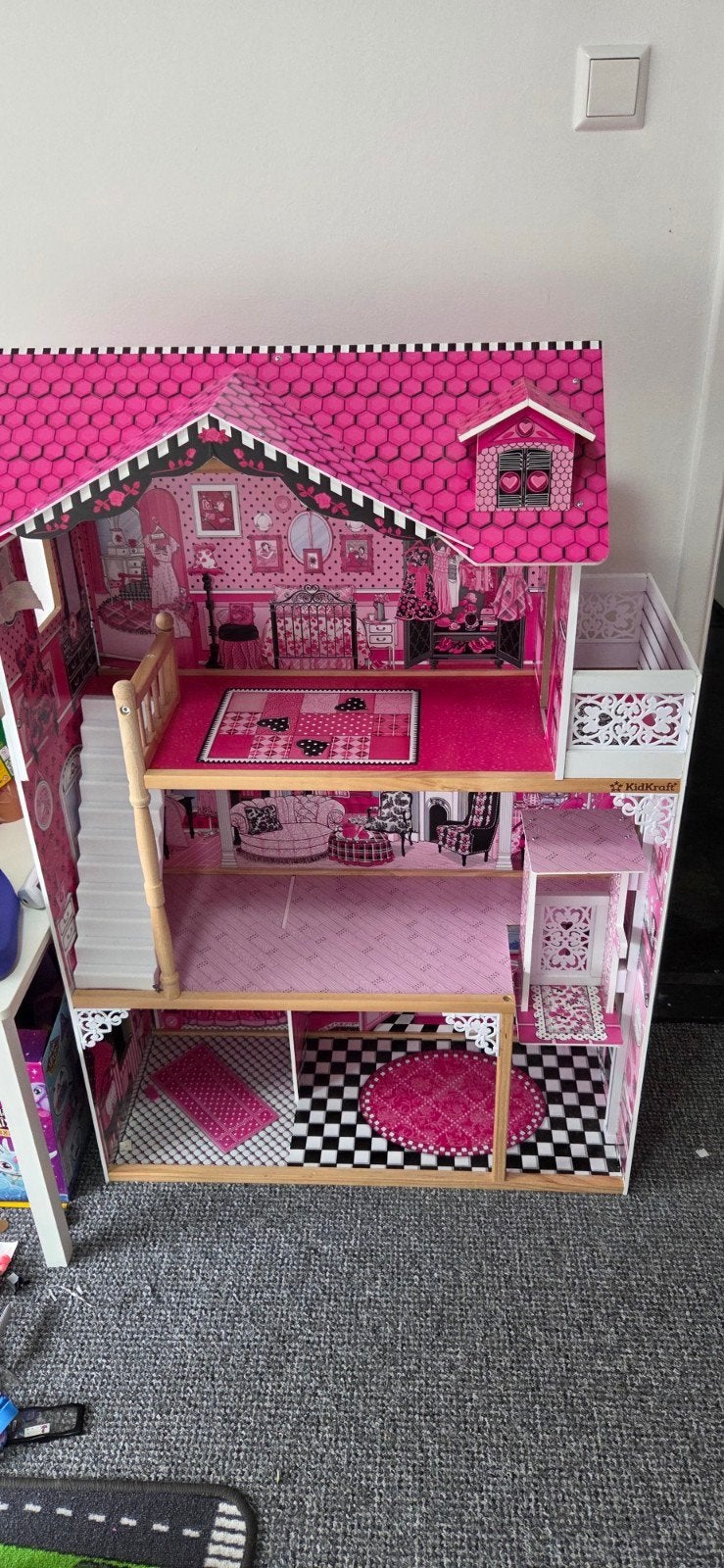 KidKraft Poppenhuis met Meubels - Zo goed als nieuw, Ophalen