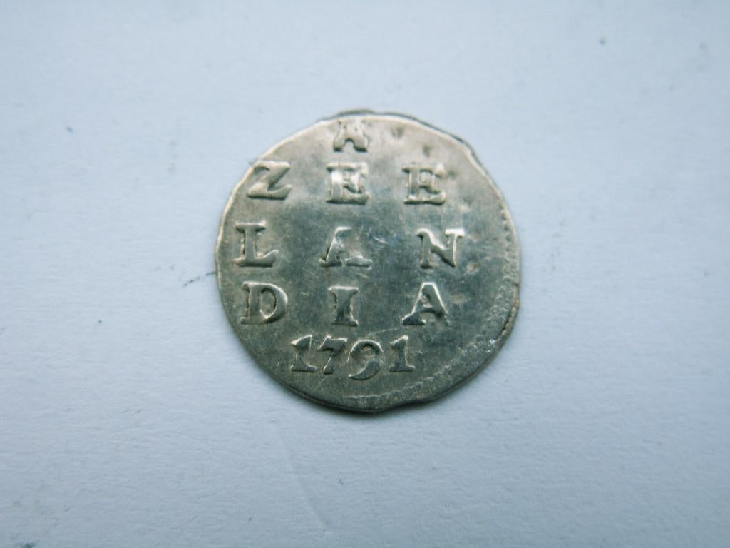 ZEELAND.  Bezemstuiver - 1791, Vóór koninkrijk, Verzenden, Zilver, Overige waardes
