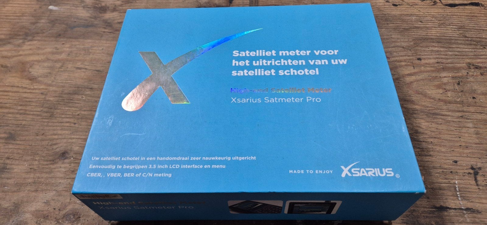 Xzarius Satmeter Pro - Satellietmeter voor schoteluitrichtin, Ophalen, Zo goed als nieuw, (Schotel)antenne-accessoires, Overige merken