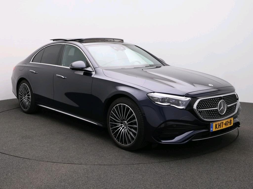 Mercedes-Benz E-klasse 300 e Sport Edition, Auto's, Automaat, Gebruikt, 4 cilinders, Blauw