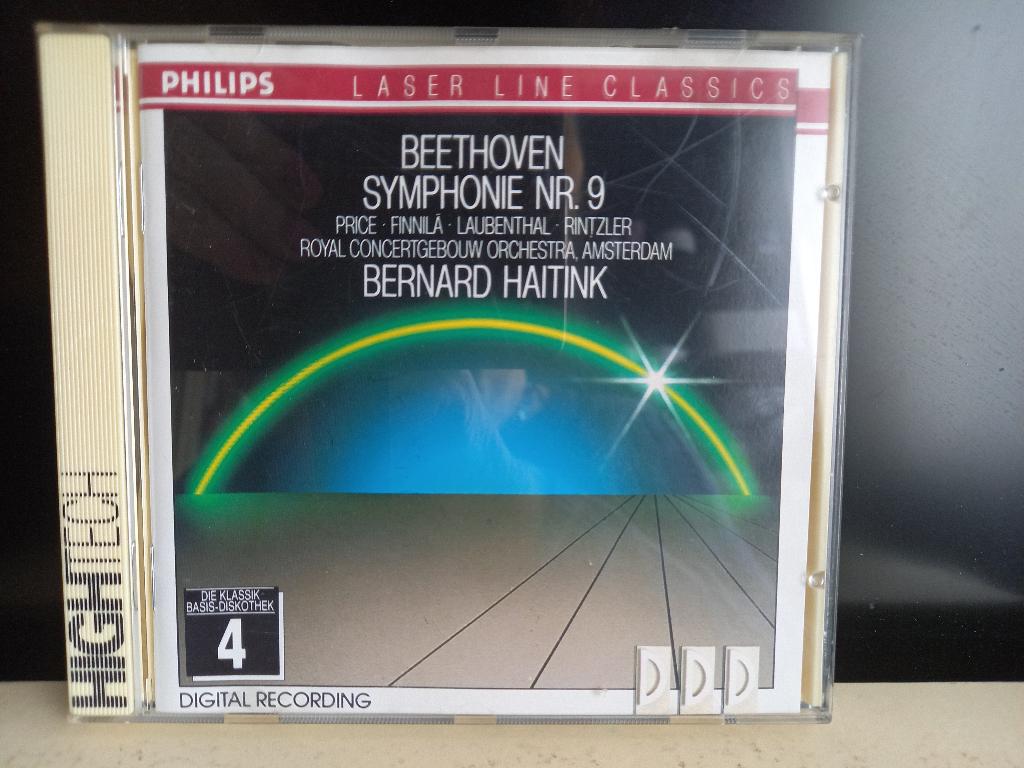 Beethoven - Symphonie nr. 9 Concertgebouworkest- B. Haitink, Cd's en Dvd's, Cd's | Klassiek, Zo goed als nieuw, Overige typen
