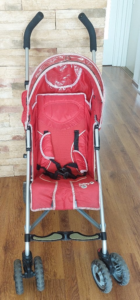 Inklapbare buggy van Safety 1st, inclusief regenhoes, Ophalen, Gebruikt, Overige merken, Regenhoes