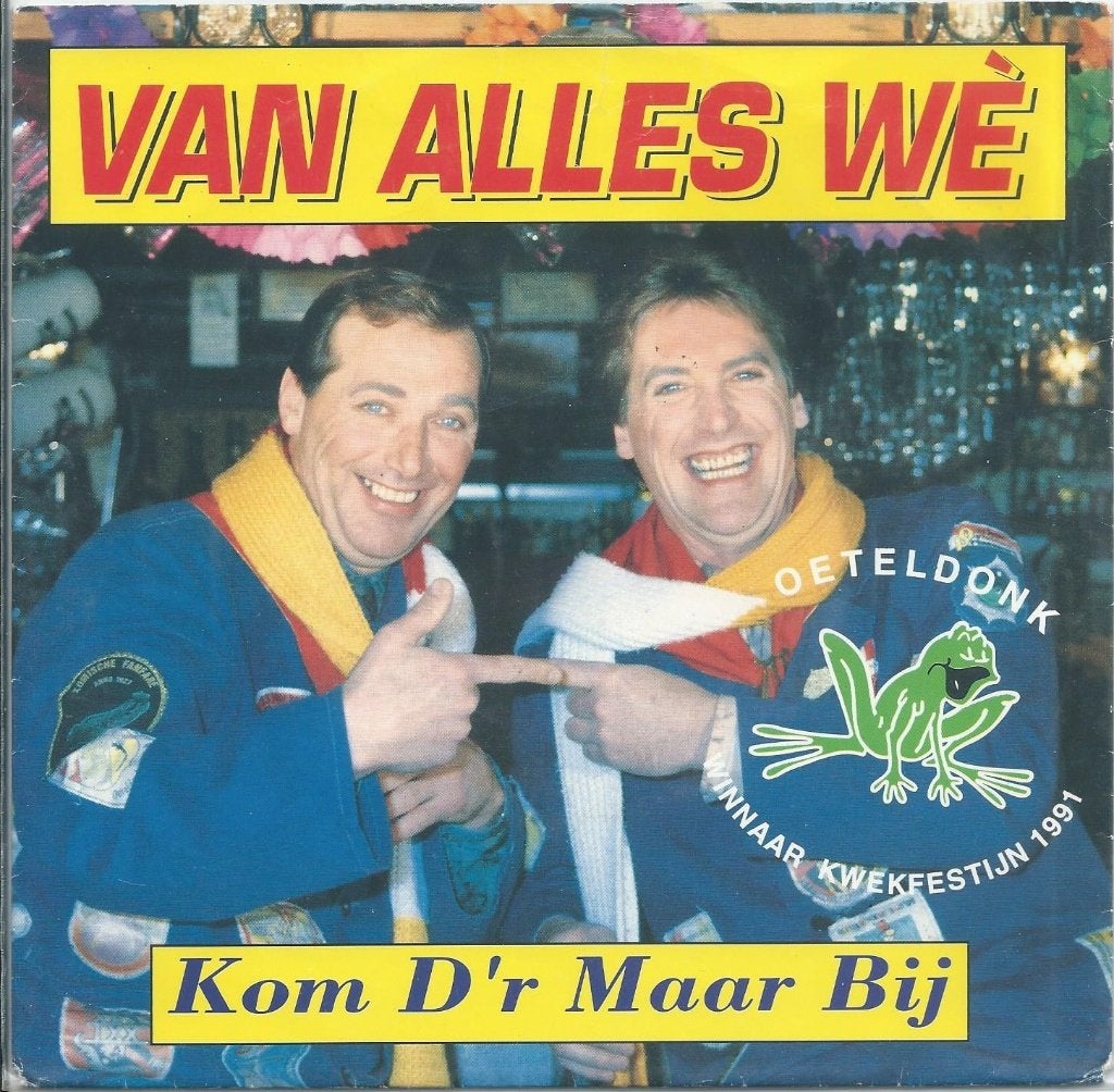 Vinyl Single Van Alles We, Ophalen of Verzenden, Gebruikt, Pop
