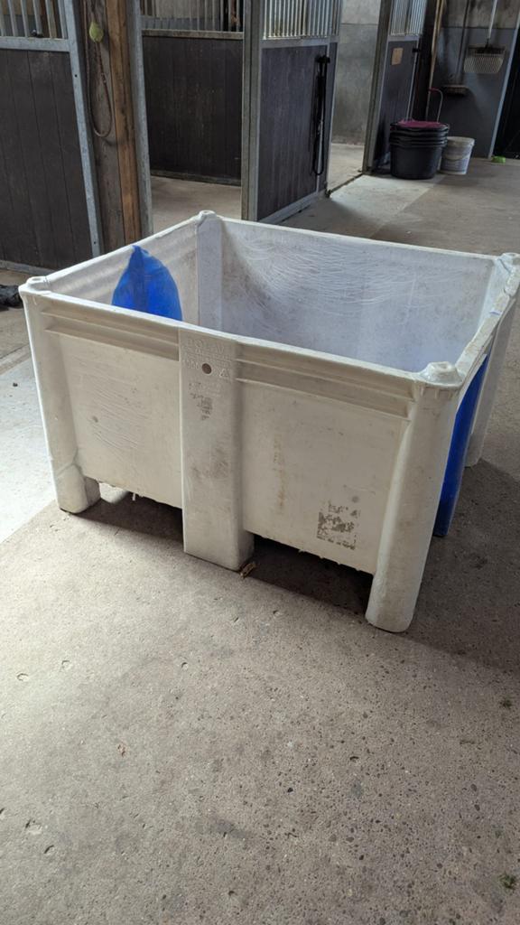 Palletbox - hooibak, Ophalen, Gebruikt, 100 cm of meer, 60 cm of meer
