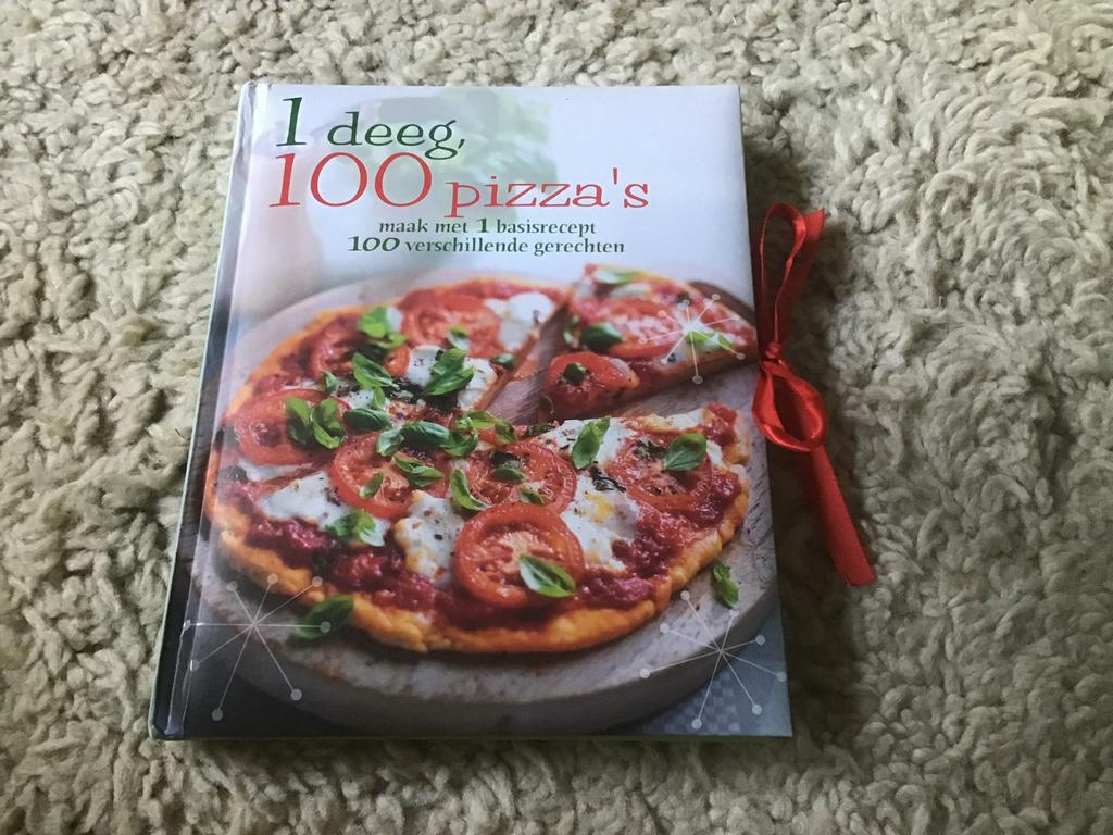 1 Deeg 100 Pizza's kookboek opbr giro 555, Ophalen of Verzenden, Gelezen, Italië, Hoofdgerechten