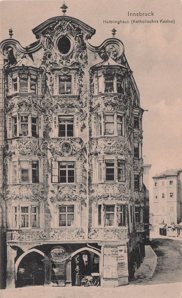 702-442-053 Innsbruck Helblinghaus (Katholisches Kasino), Verzenden, Voor 1920, Oostenrijk