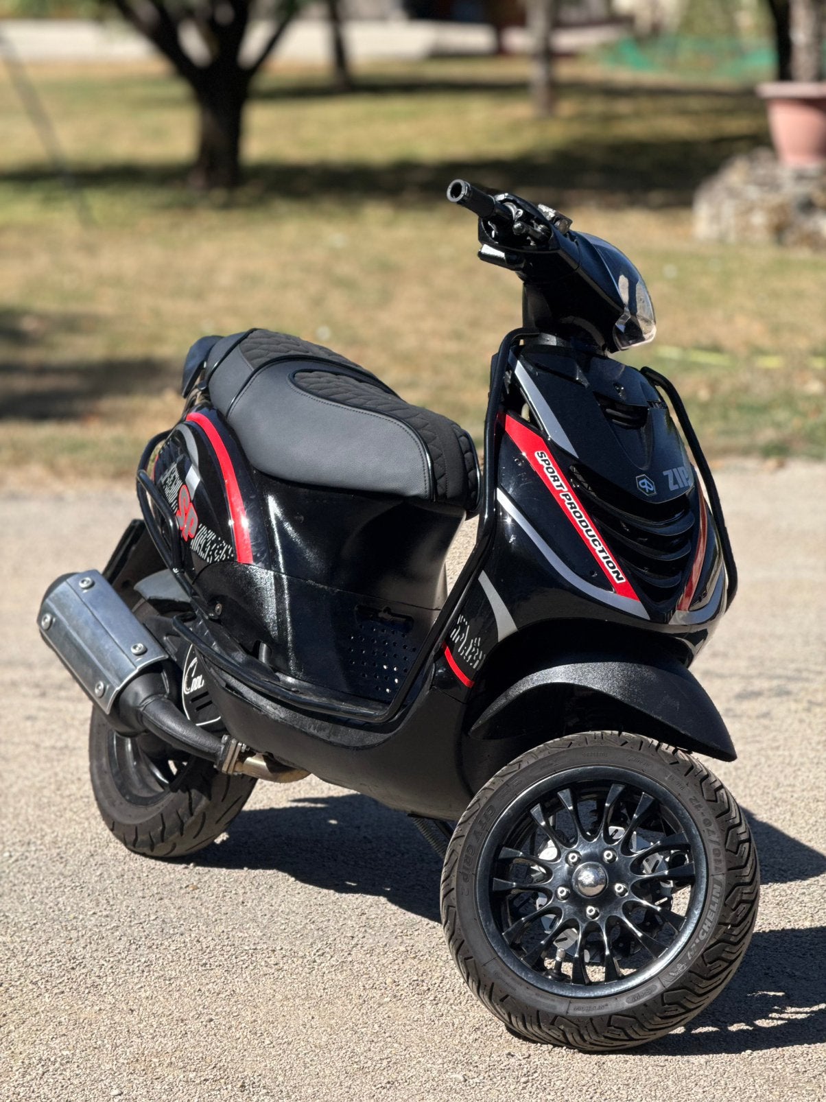 Zip 180cc stage1 snor, Fietsen en Brommers, Scooters | Piaggio, Ophalen, Zo goed als nieuw, Benzine, Zip