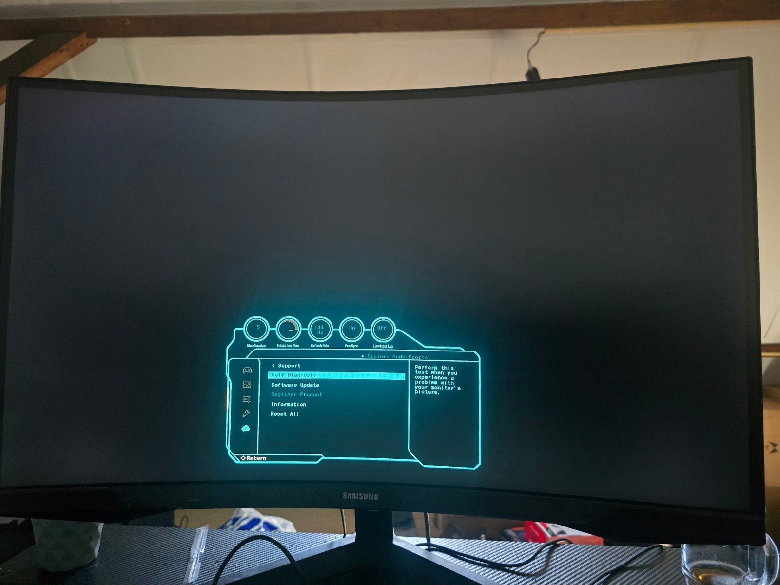 Samsung Odyssey G5 27 inch – QHD 165Hz, Curved, VA, Zo goed als nieuw, Samsung