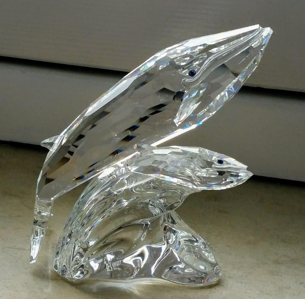 Swarovski Walvissen jaarstuk 1992, Verzamelen, Swarovski, Ophalen of Verzenden, Nieuw, Figuurtje