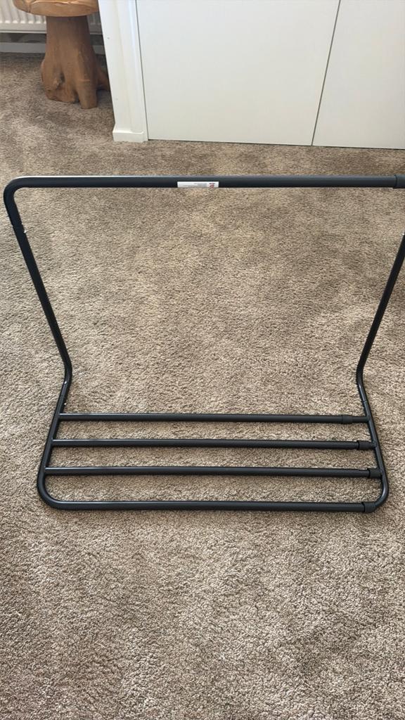 Uitval hekje bed kind zwart (bedhek), Ophalen, 180 cm of meer