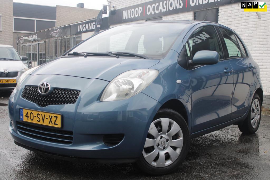 Toyota Yaris 1.0 VVTi Sol Airco | Elec ramen | Nieuwe apk, Auto's, Toyota, Voorwielaandrijving, 970 kg, Stof, Origineel Nederlands