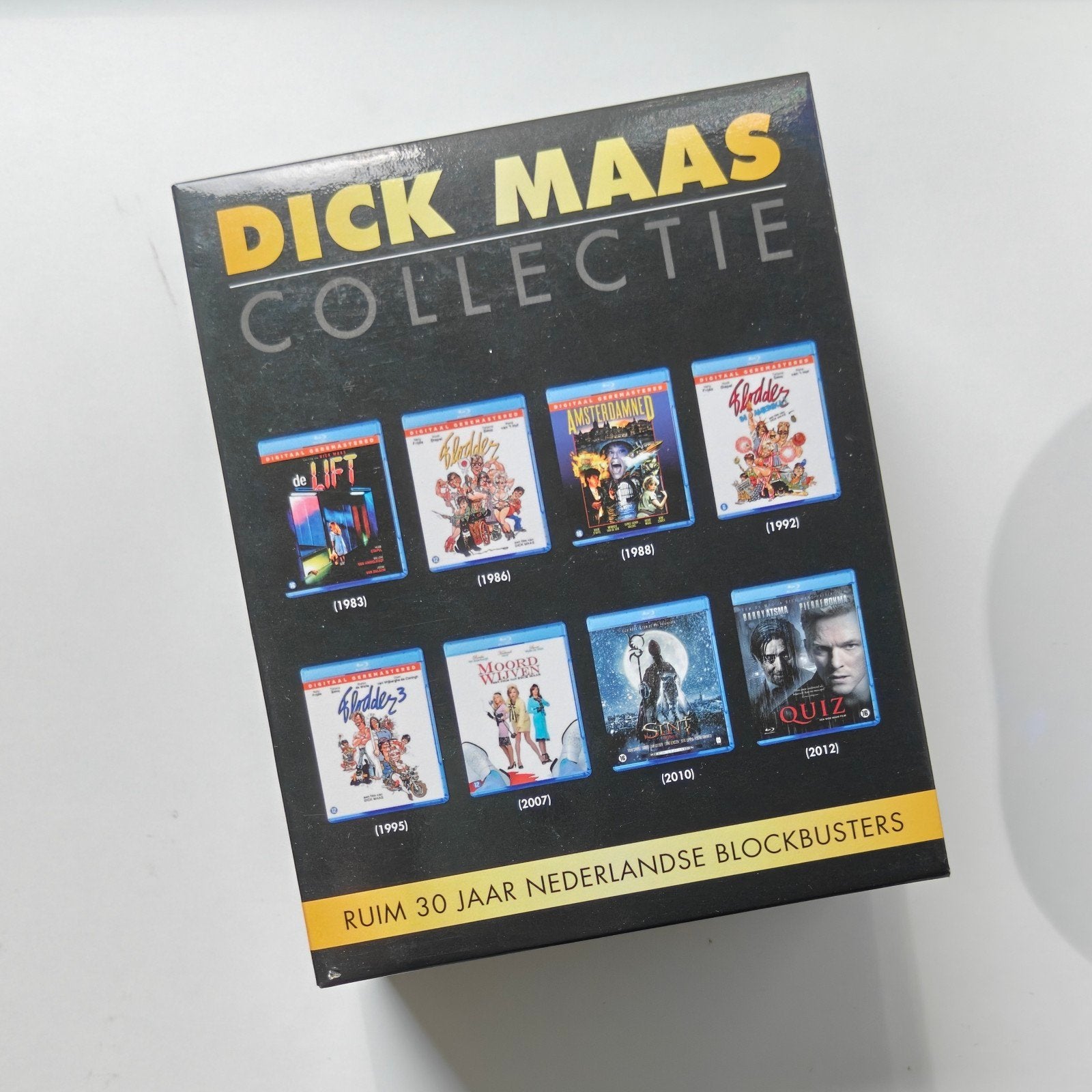Dick Maas Collectie Blu-ray Flodder, De Lift, Amsterdamned, Vanaf 16 jaar, Zo goed als nieuw, Blu-ray, Humor en Cabaret