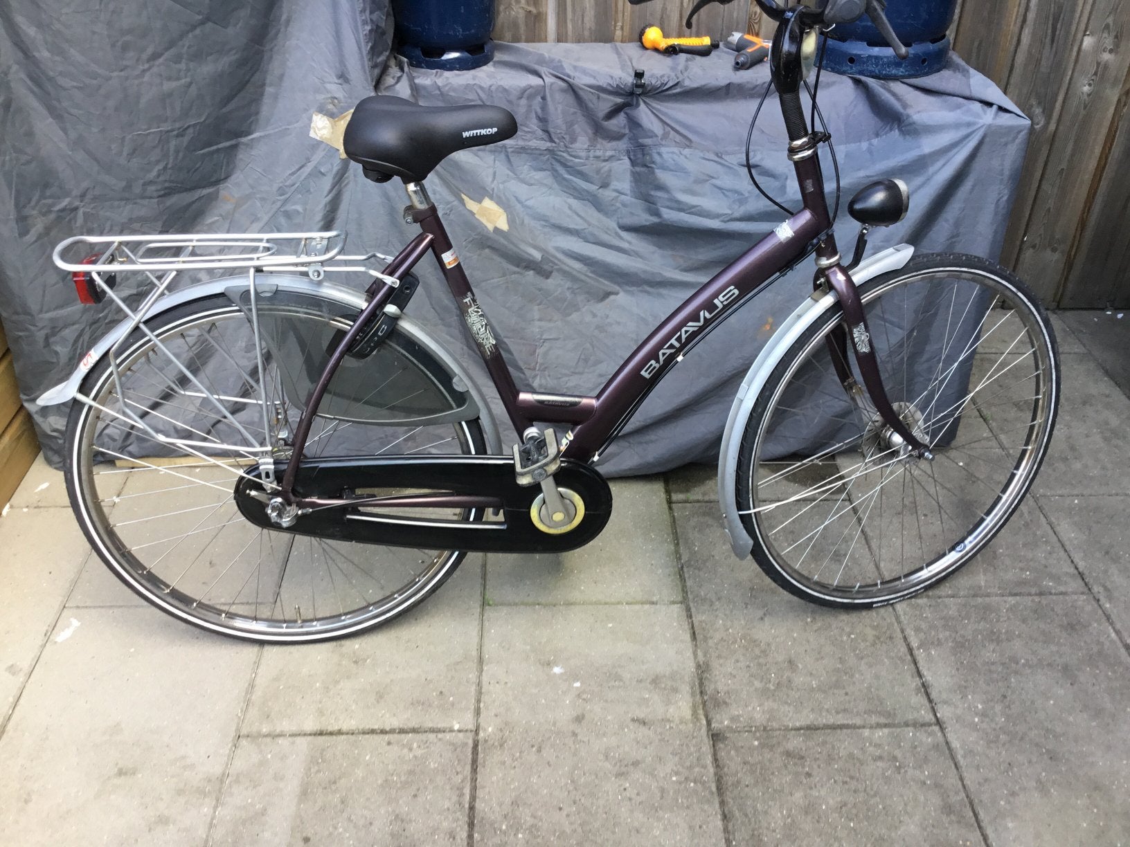 Damesfiets, Fietsen en Brommers, Overige merken, 53 tot 56 cm, Versnellingen, Ophalen of Verzenden