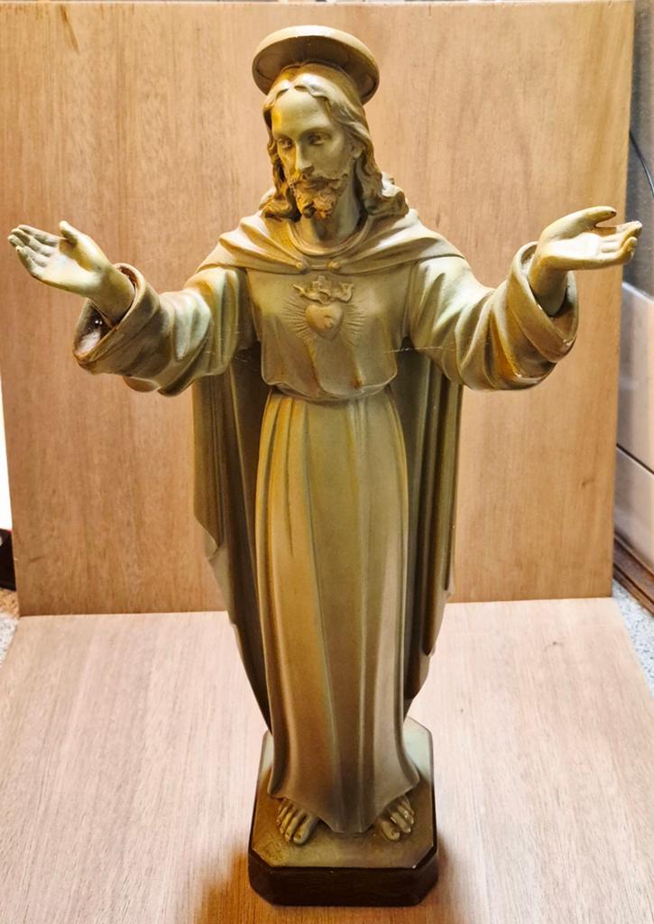 Groot Jezus Christus beeld, Antiek en Kunst, Ophalen