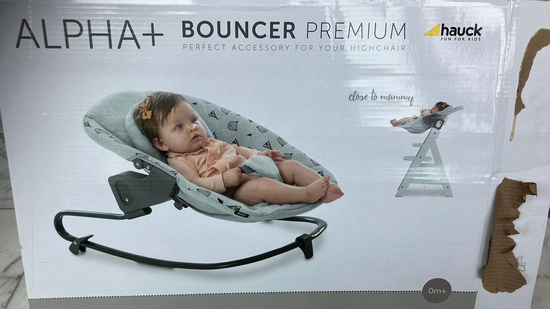 Hauck alpha bouncet premium, Ophalen, Zo goed als nieuw
