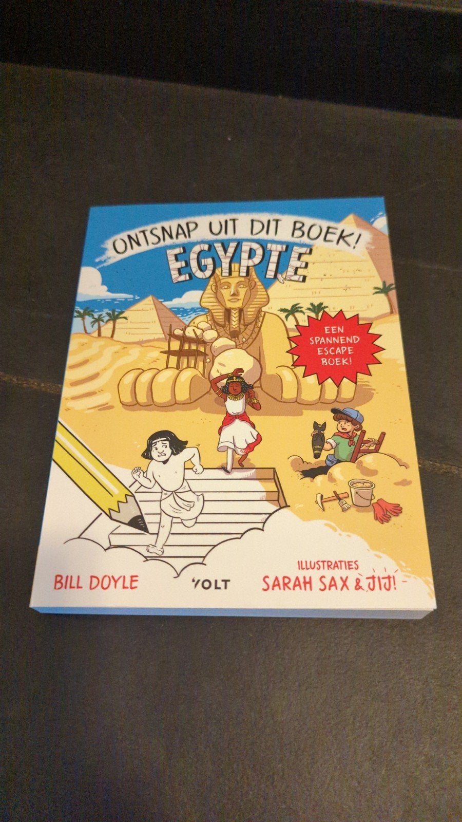 Ontsnap uit dit boek! Egypte - Spannend escape boek!, Ophalen of Verzenden, Zo goed als nieuw, Bill Doyle, Fictie
