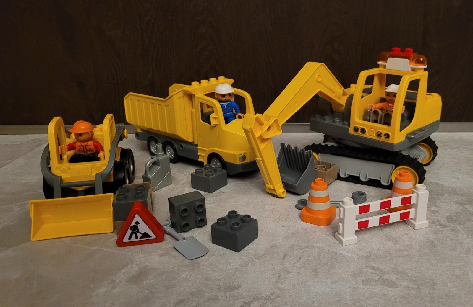 Duplo Bouwvoertuig / Grote Graafmachine, Ophalen of Verzenden, Gebruikt, Duplo