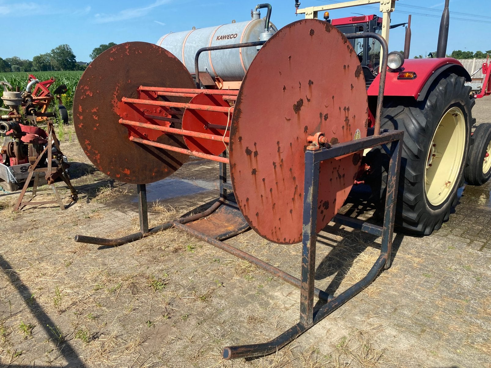 Slanghaspel, Ophalen, Beregening en Drainage