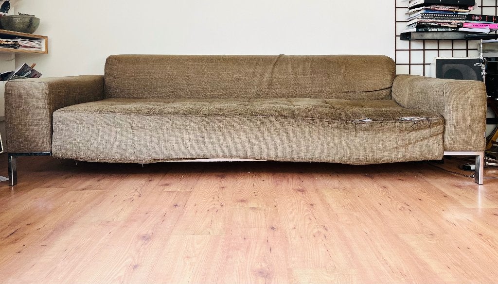 Zanotta Alfa sofa, Huis en Inrichting, Banken | Bankstellen, Ophalen, Gebruikt, Driepersoons, 75 tot 100 cm