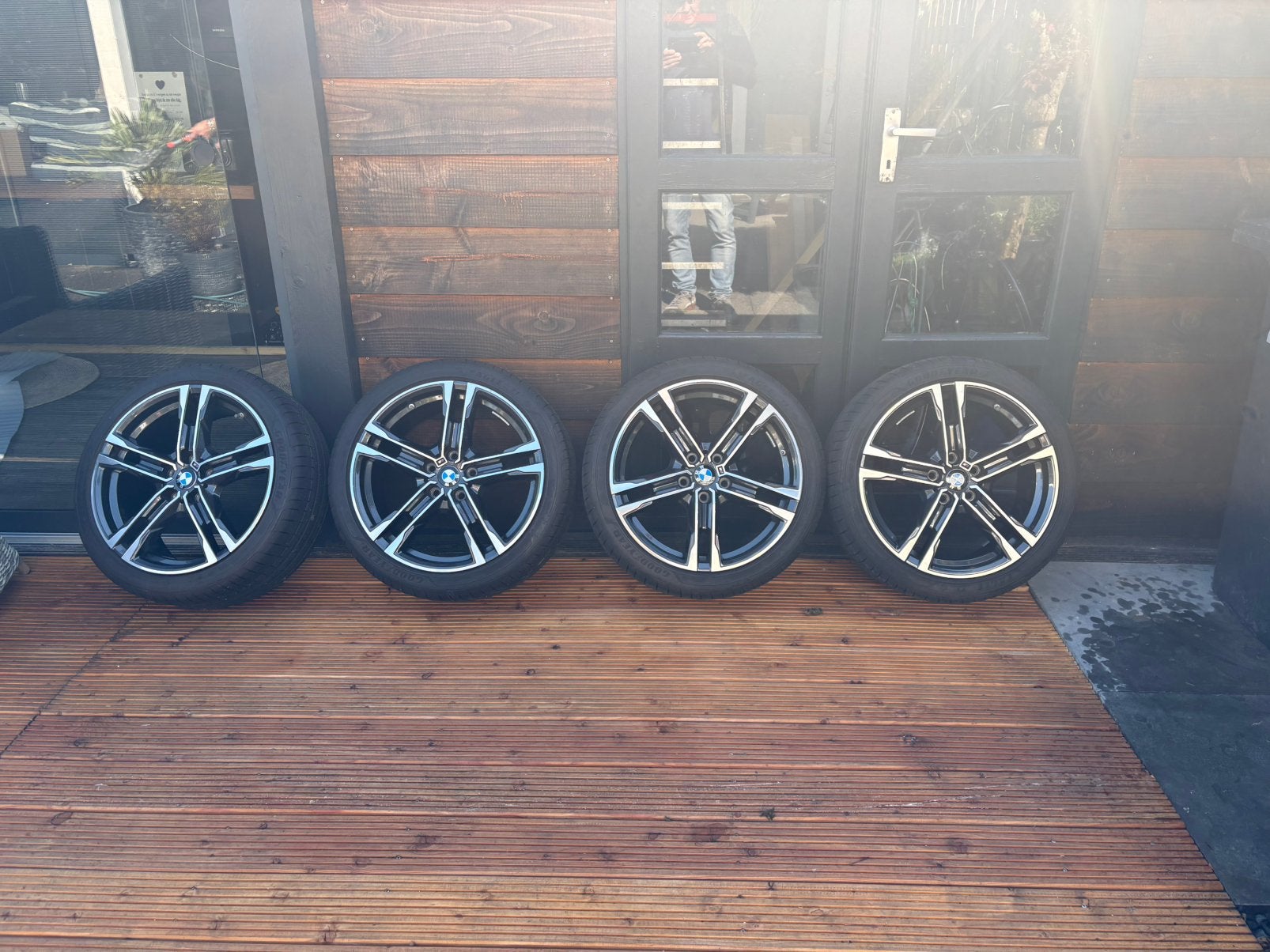 Bmw velgen 18 inch.    24 b 08 m, Ophalen, 18 inch, Gebruikt, Velg(en)