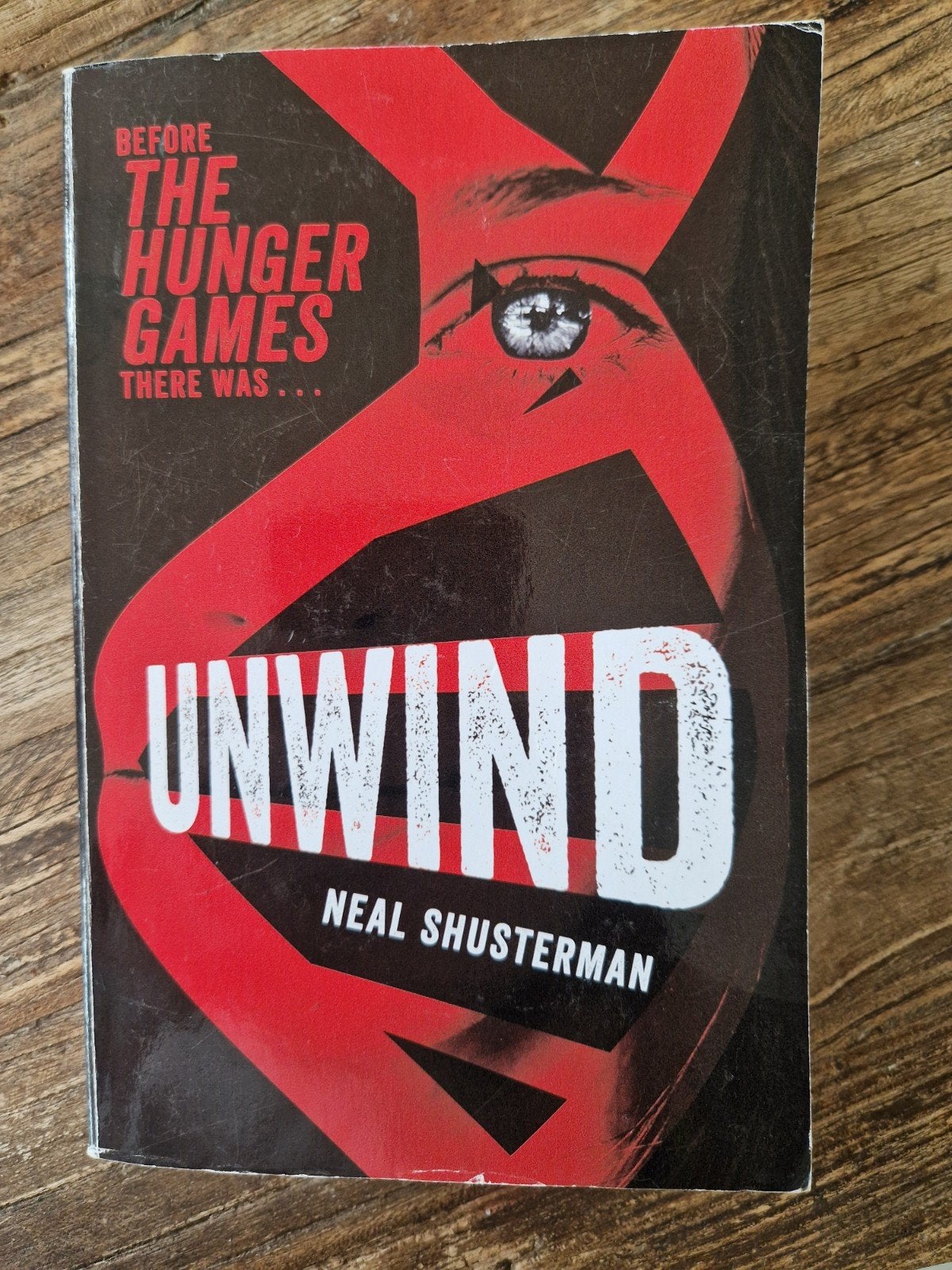 Unwind book boek Neal Shusterman, Boeken, Ophalen of Verzenden, Zo goed als nieuw