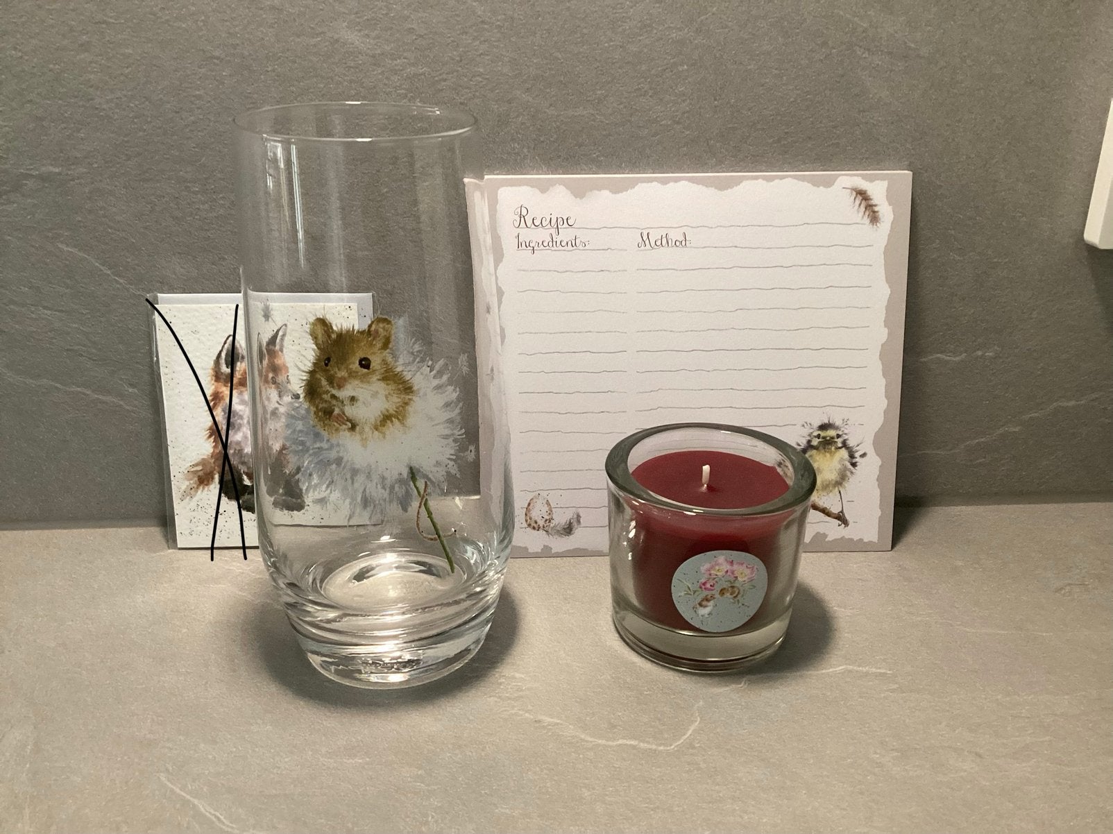 Wrendale design NIEUW, Glas of Glazen, Nieuw, Ophalen of Verzenden, Glas