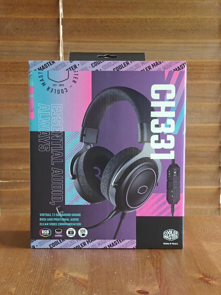 Cooler Master CH331 Gaming Headset, Cooler Master, Nieuw, Ophalen of Verzenden, Over-ear