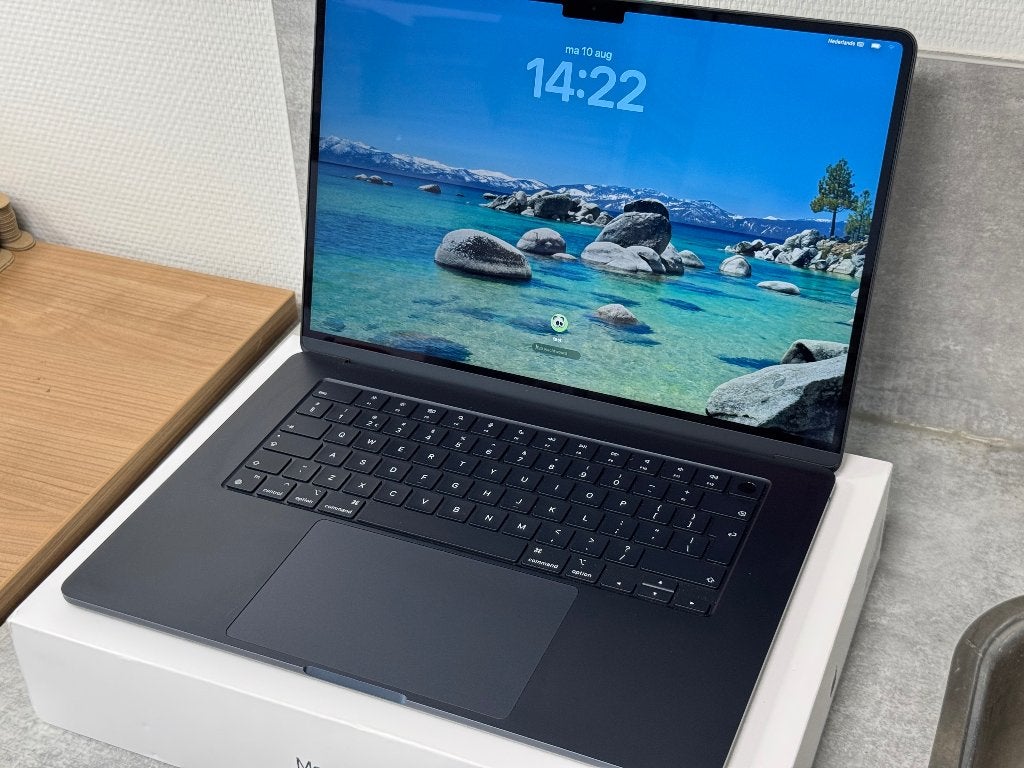 15-inch MacBook Air (2024): 16GB, 512GB, Midnight - MXD43N/A, Computers en Software, Apple Macbooks, 512 GB, Ophalen of Verzenden