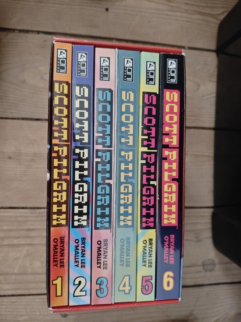 Scott Pilgrim Complete Serie Box Set - Zo goed als nieuw, Boeken, Strips | Comics, Amerika, Bryan Lee O'Malley, Complete serie of reeks