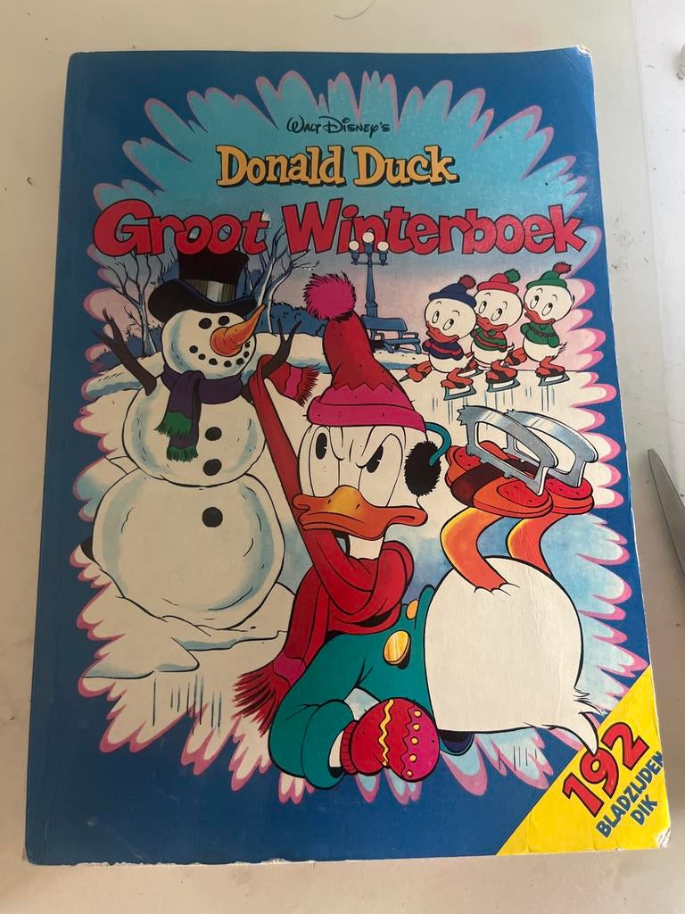 Donald Duck Groot Winterboek - Stripboek, Boeken, Stripboeken, Eén stripboek, Ophalen of Verzenden, Zo goed als nieuw