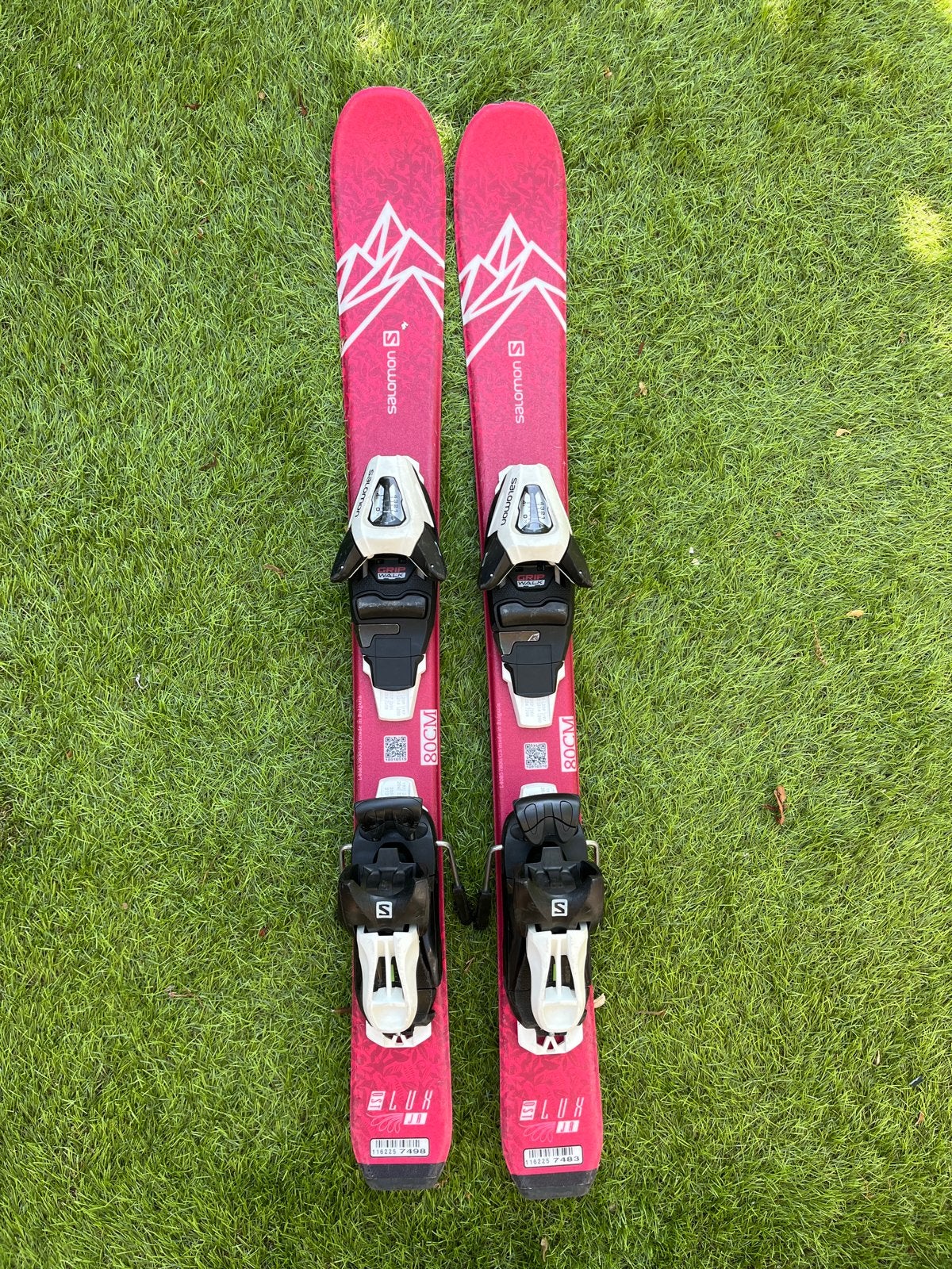 Salomon Ski's Roze 80cm - Zo goed als nieuw, Ophalen, Salomon, Zo goed als nieuw, Skiën