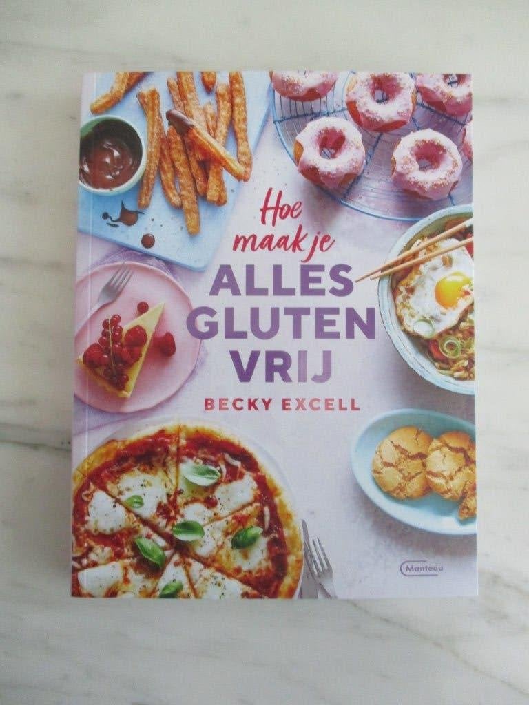 Hoe maak je alles glutenvrij – Becky Excell – paperback, Ophalen of Verzenden, Europa, Gezond koken, Ecky Excell